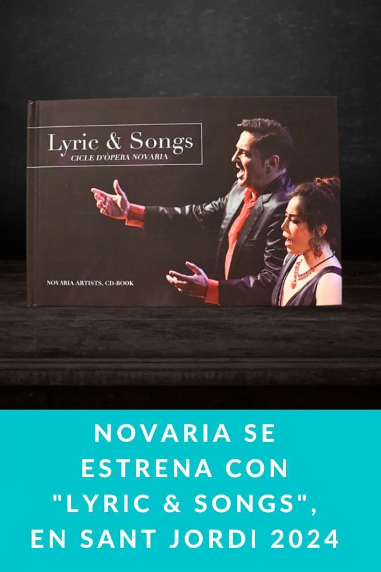 NovAria se estrena con «Lyric & Songs», en Sant Jordi 2024