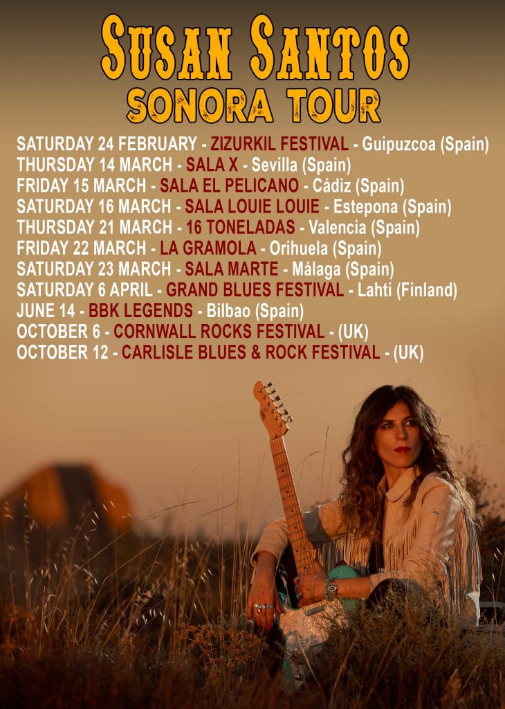 Próximos conciertos Susan Santos