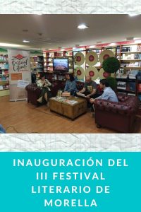 Inauguración del III Festival Literario de Morella