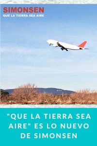 "Que la tierra sea aire" es lo nuevo de Simonsen