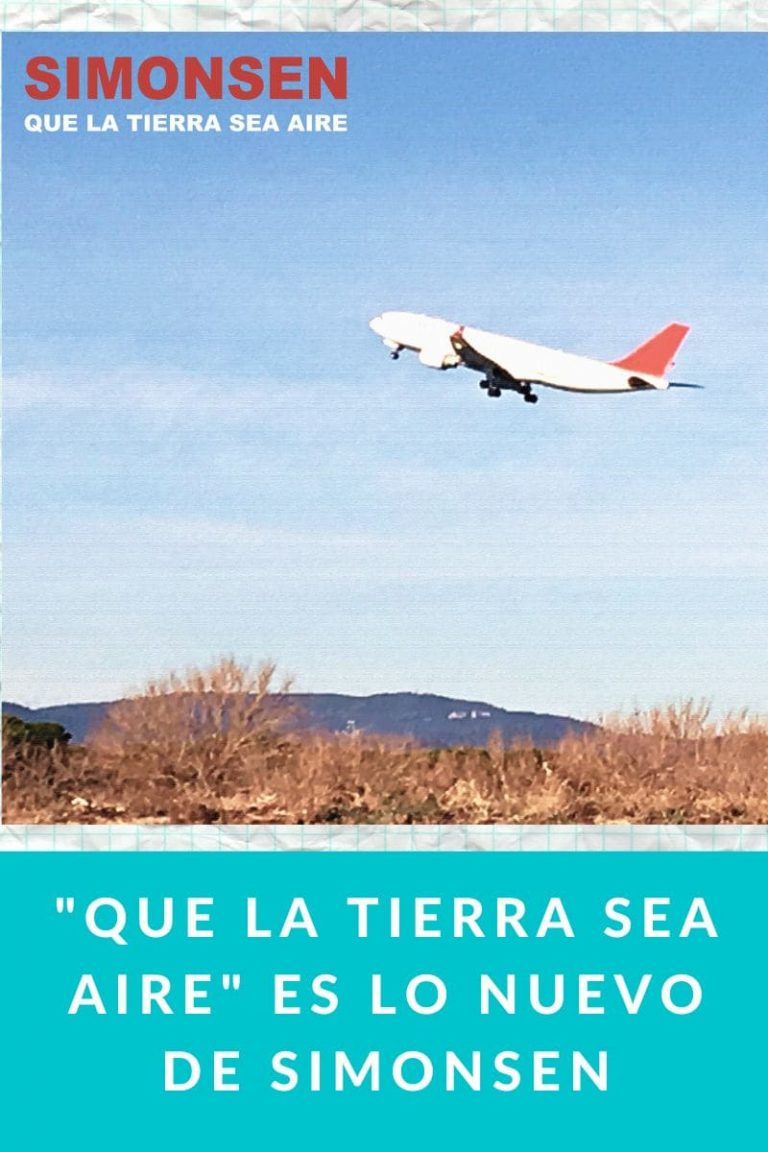 «Que la tierra sea aire» es lo nuevo de Simonsen