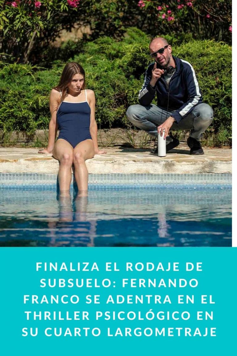 Finaliza el rodaje de SUBSUELO: Fernando Franco se adentra en el thriller psicológico en su cuarto largometraje