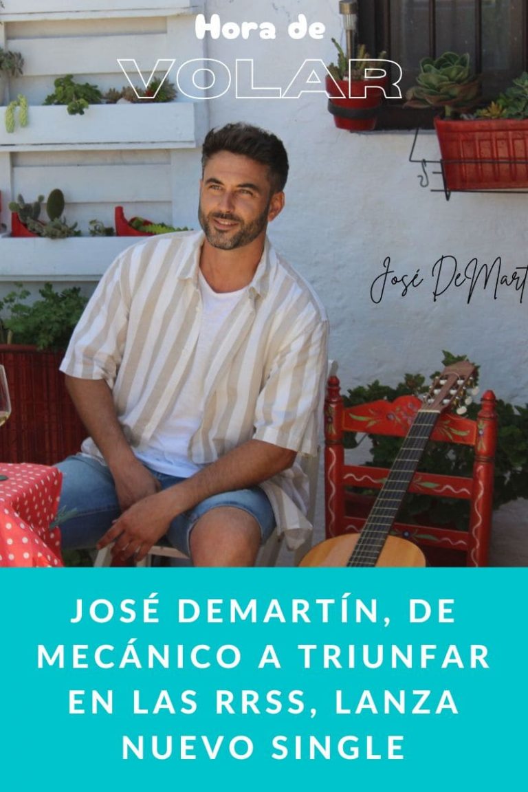 José DeMartín, de mecánico a triunfar en las RRSS, lanza nuevo single