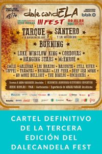 Cartel definitivo de la tercera edición del DalecandELA Fest