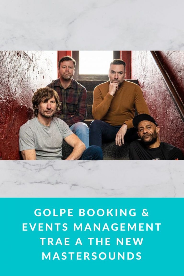 GOLPE Booking & events management trae a THE NEW MASTERSOUNDS