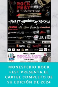 Monesterio Rock Fest presenta el cartel completo de su edición de 2024