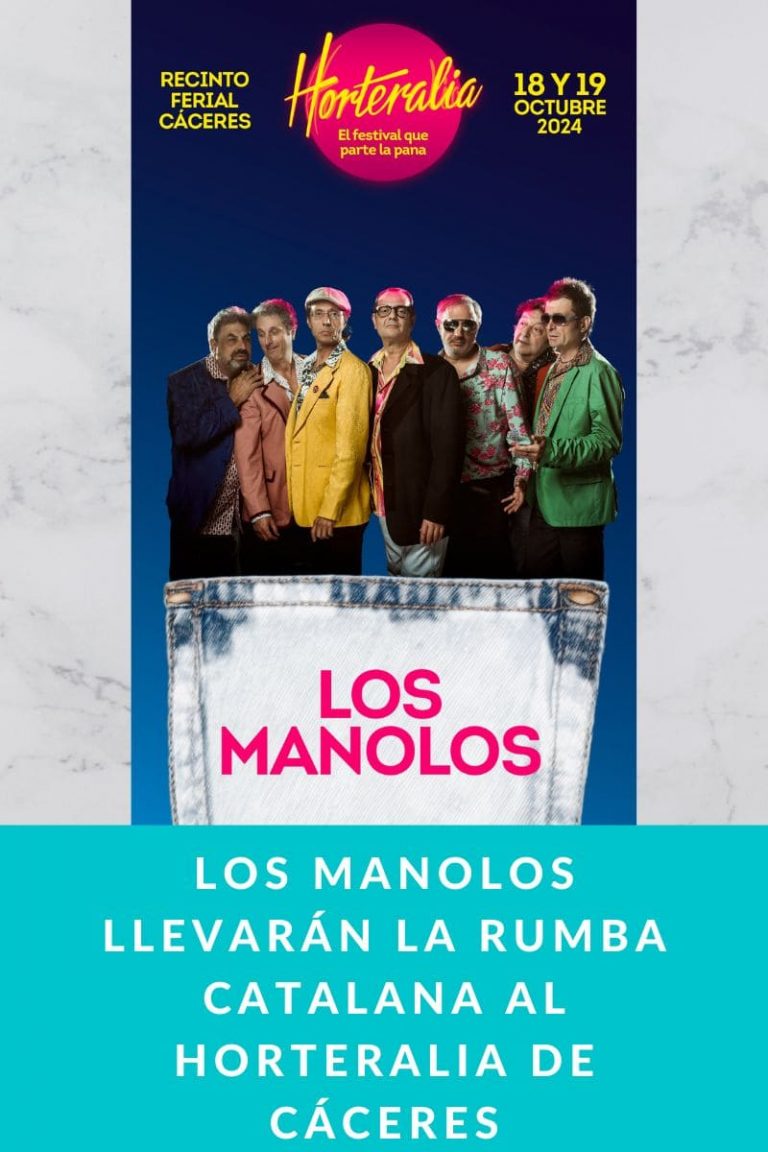 Los Manolos llevarán la rumba catalana al Horteralia de Cáceres