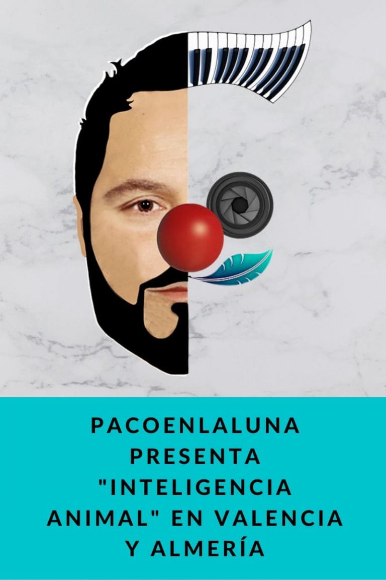 Pacoenlaluna presenta «Inteligencia animal» en Valencia y Almería