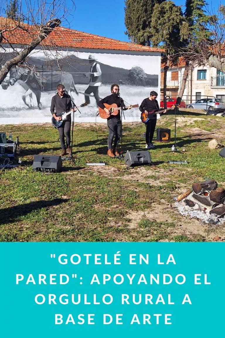«Gotelé en la pared»: apoyando el Orgullo Rural a base de arte