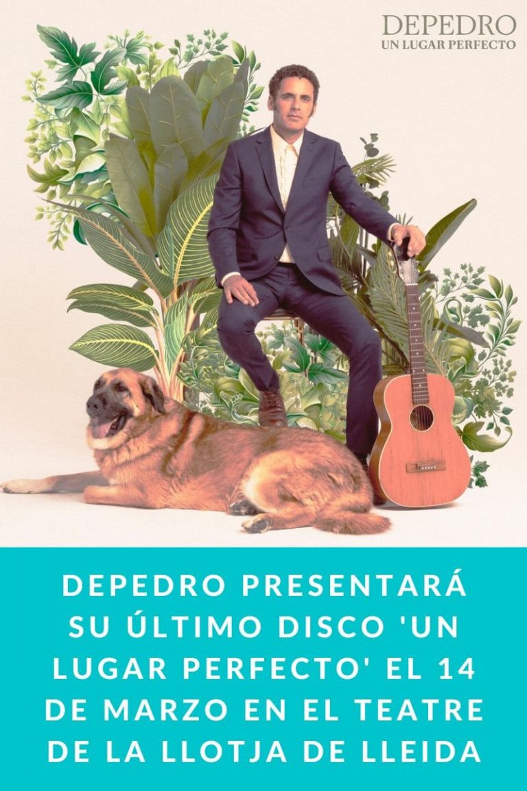 Depedro presentará su último disco ‘Un lugar perfecto’ el 14 de marzo en el Teatre de la Llotja de Lleida