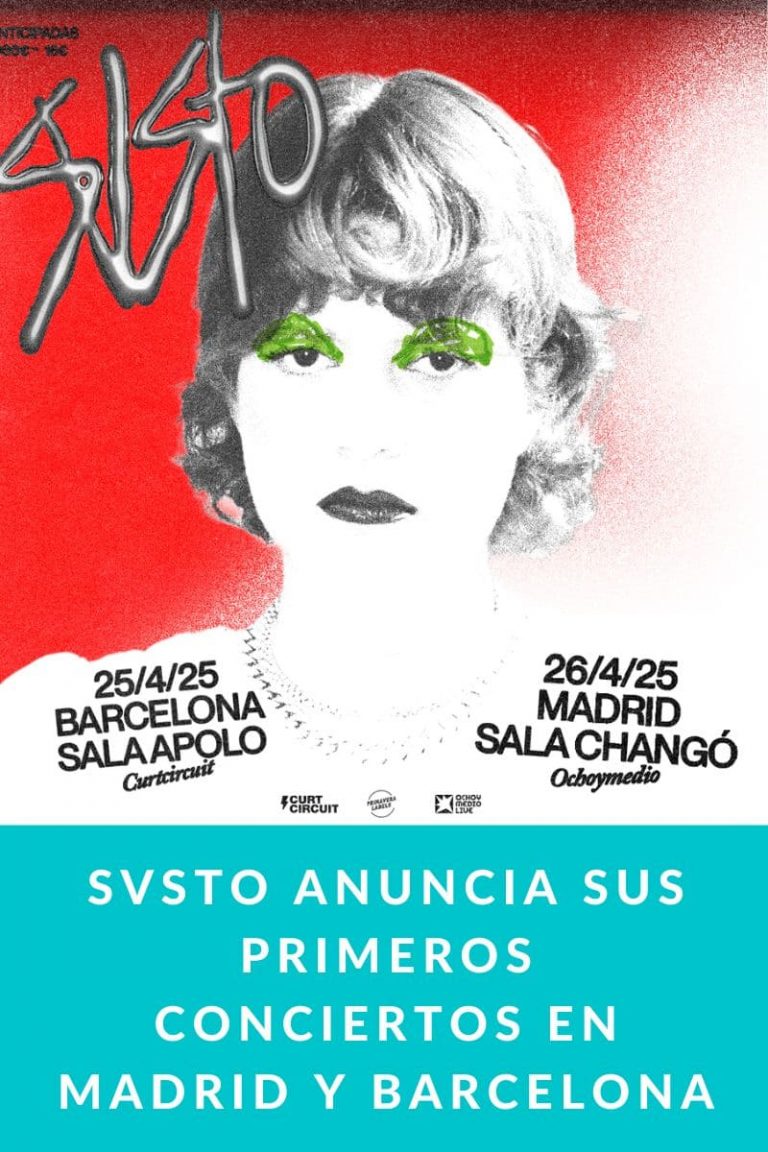 SVSTO anuncia sus primeros conciertos en Madrid y Barcelona