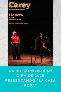 CAREY Comienza su gira de 2025 presentando "La Casa Rosa"
