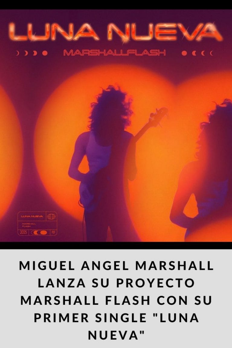 Miguel Angel Marshall lanza su proyecto Marshall Flash con su primer single «Luna Nueva»