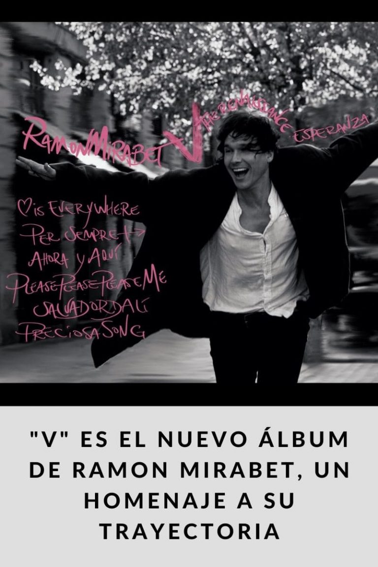 «V» ES EL NUEVO ÁLBUM DE RAMON MIRABET, UN HOMENAJE A SU TRAYECTORIA