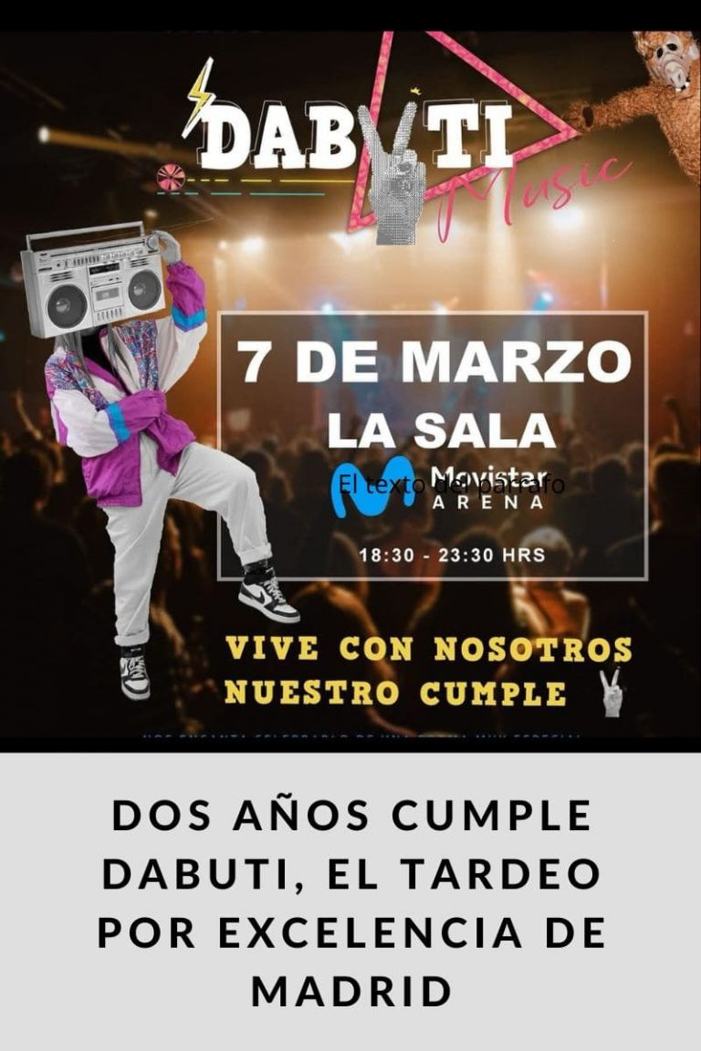 Dos años cumple Dabuti, el tardeo por excelencia de Madrid