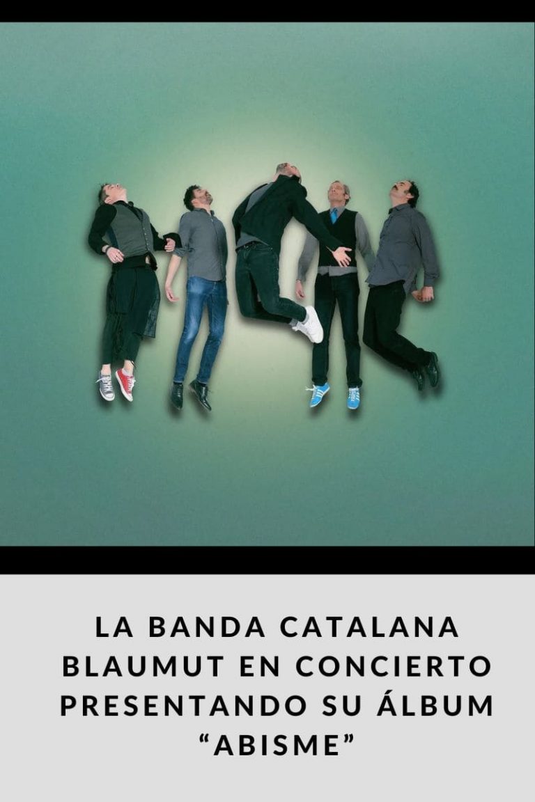 LA BANDA CATALANA BLAUMUT EN CONCIERTO PRESENTANDO SU ÁLBUM «ABISME»
