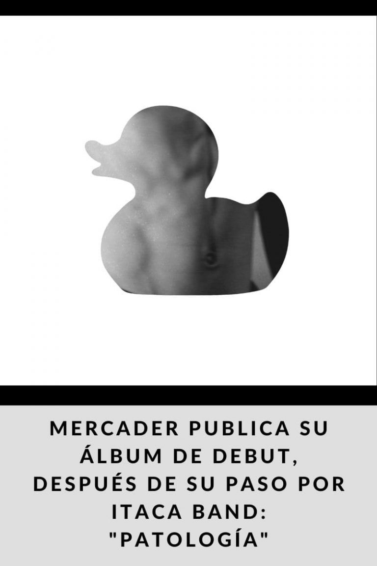 Mercader publica su álbum de debut, después de su paso por Itaca Band: «Patología» 