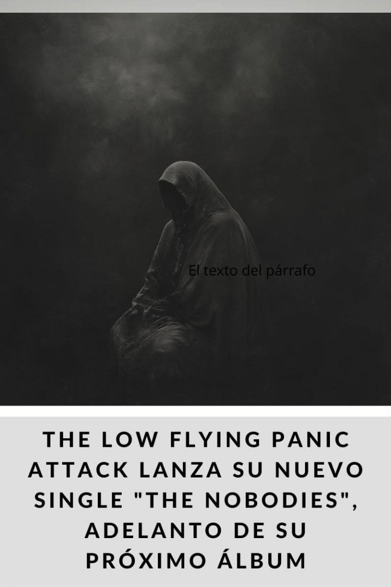 The Low Flying Panic Attack lanza su nuevo single «The Nobodies», adelanto de su próximo álbum