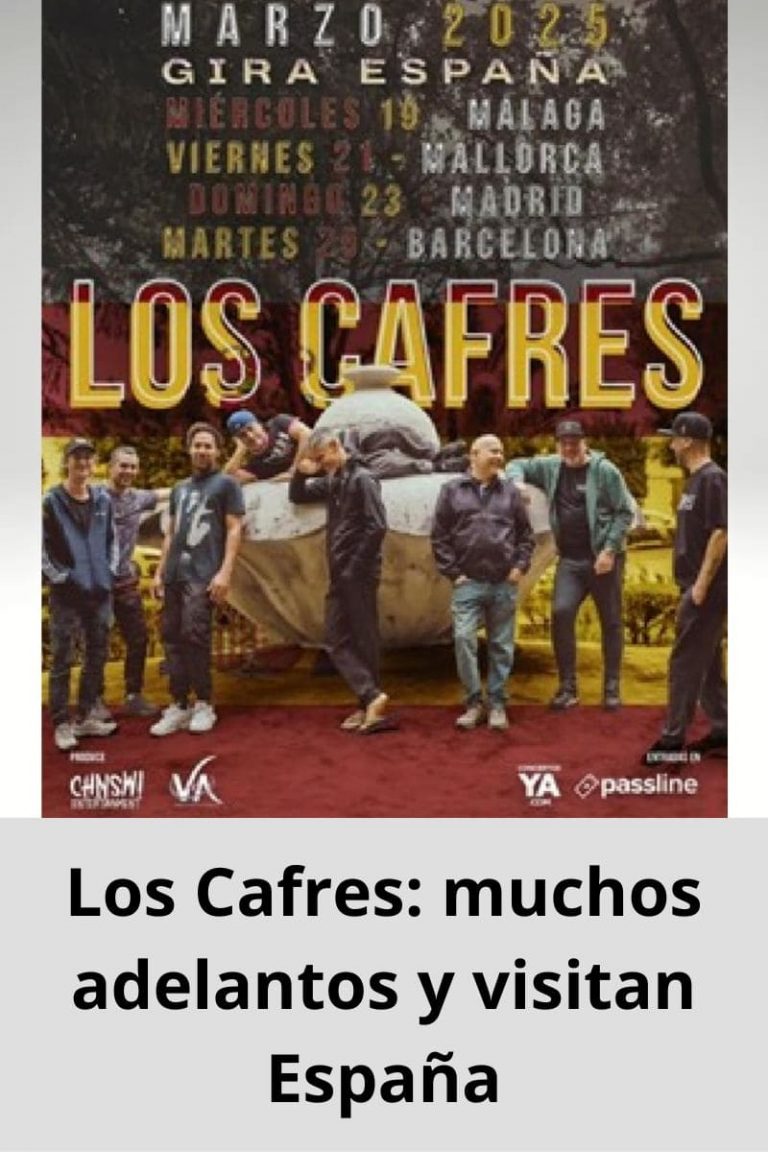Los Cafres: muchos adelantos y visitan España