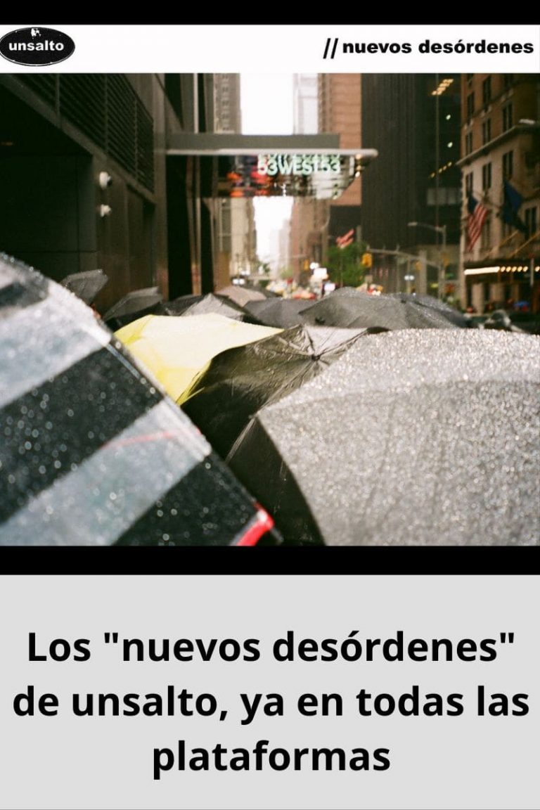 Los «nuevos desórdenes» de unsalto, ya en todas las plataformas
