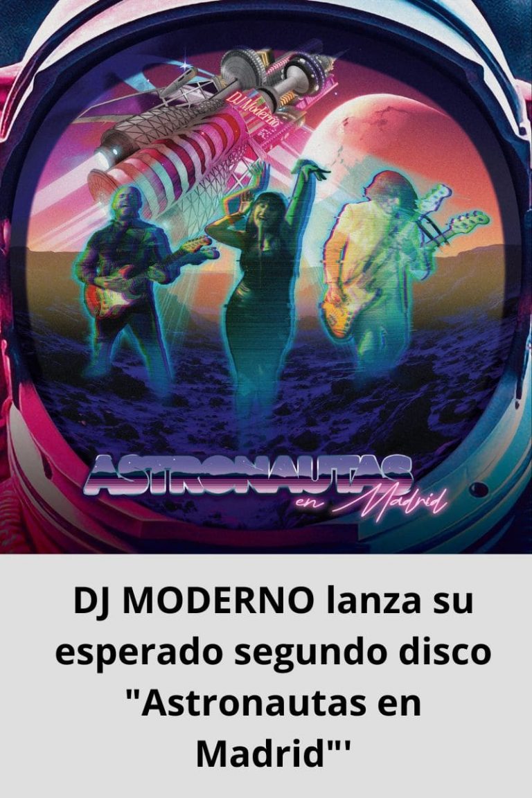 DJ MODERNO lanza su esperado segundo disco «Astronautas en Madrid»