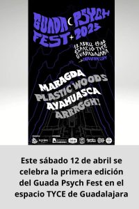 Este sábado 12 de abril se celebra la primera edición del Guada Psych Fest en el espacio TYCE de Guadalajara