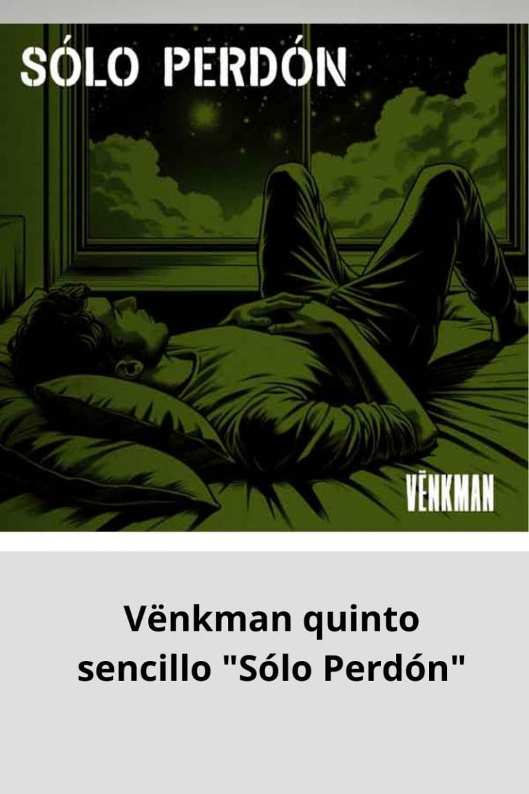 Vënkman quinto sencillo «Sólo Perdón»