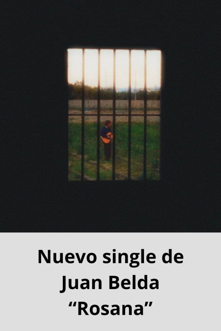 Nuevo single de Juan Belda “Rosana”