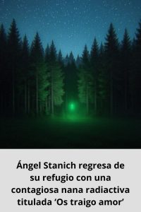 Ángel Stanich regresa de su refugio con una contagiosa nana radiactiva titulada ‘Os traigo amor’