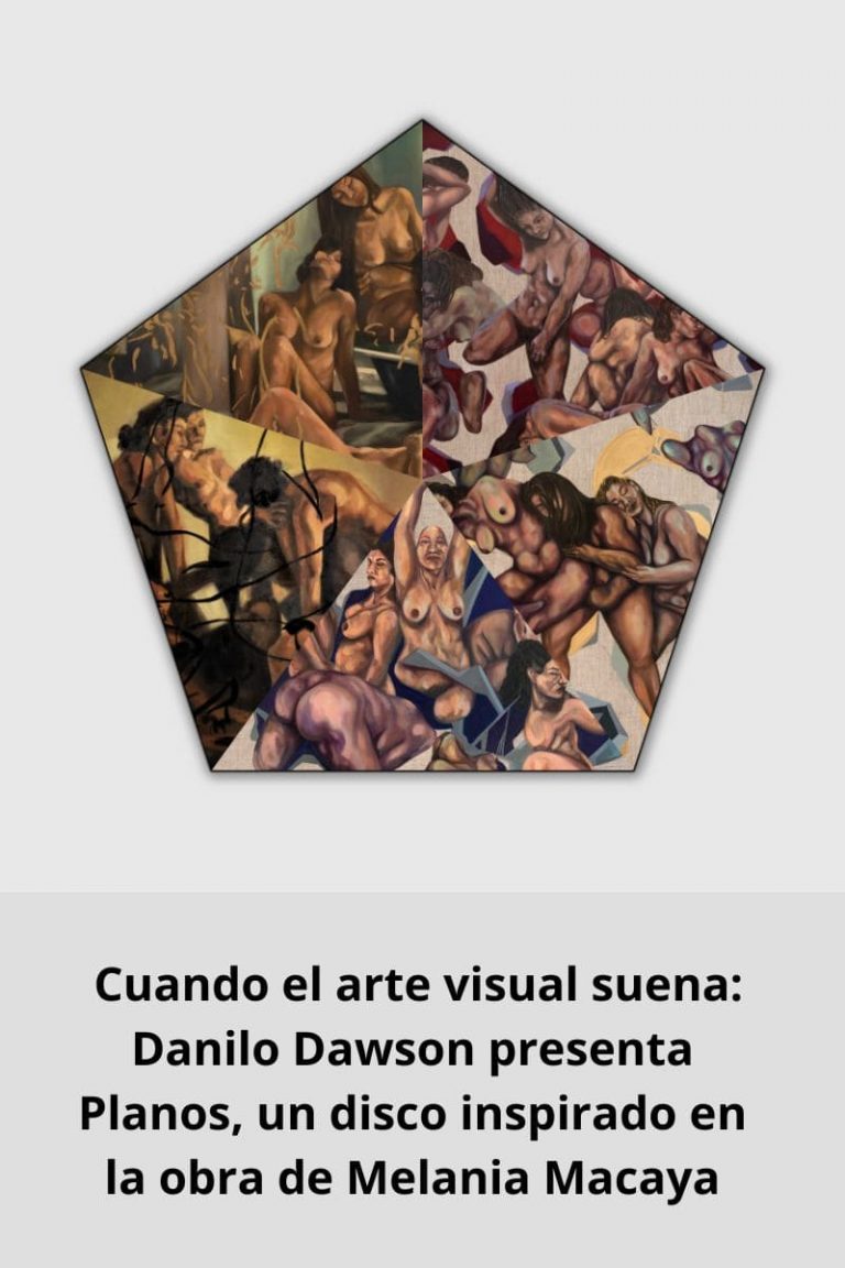 Cuando el arte visual suena: Danilo Dawson presenta Planos, un disco inspirado en la obra de Melania Macaya