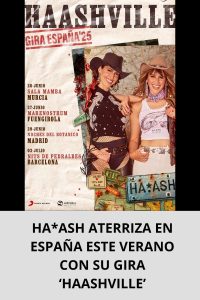 HAASH ATERRIZA EN ESPAÑA ESTE VERANO CON SU GIRA ‘HAASHVILLE’