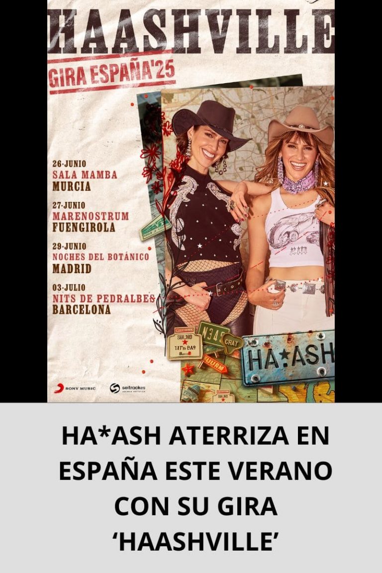 HA*ASH ATERRIZA EN ESPAÑA ESTE VERANO CON SU GIRA ‘HAASHVILLE’