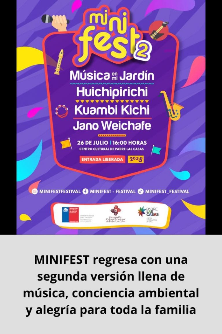 MINIFEST regresa con una segunda versión llena de música, conciencia ambiental y alegría para toda la familia