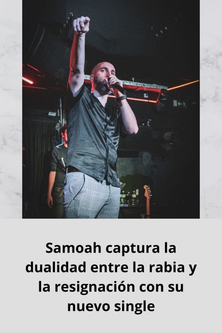Samoah captura la dualidad entre la rabia y la resignación con su nuevo single