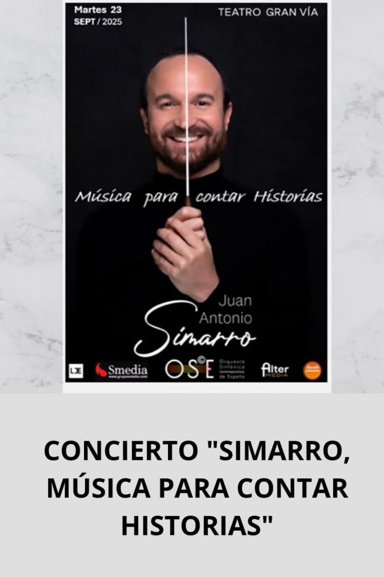 CONCIERTO «SIMARRO, MÚSICA PARA CONTAR HISTORIAS»