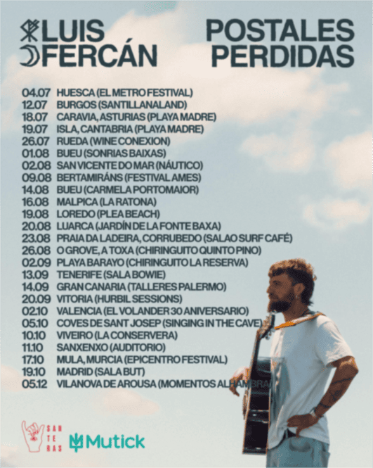 Gira «Postales Perdidas» 2025