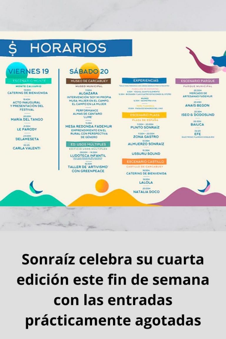 Sonraíz celebra su cuarta edición este fin de semana con las entradas prácticamente agotadas