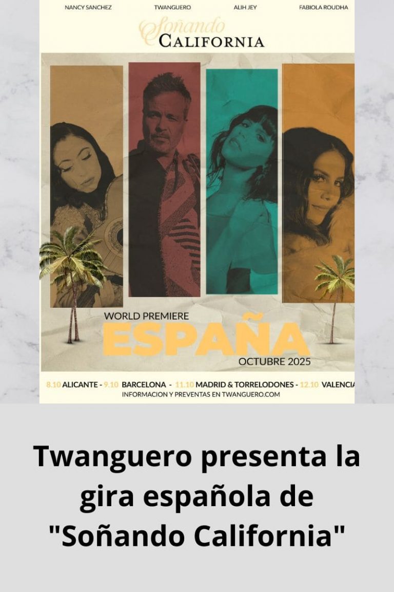 Twanguero presenta la gira española de «Soñando California»