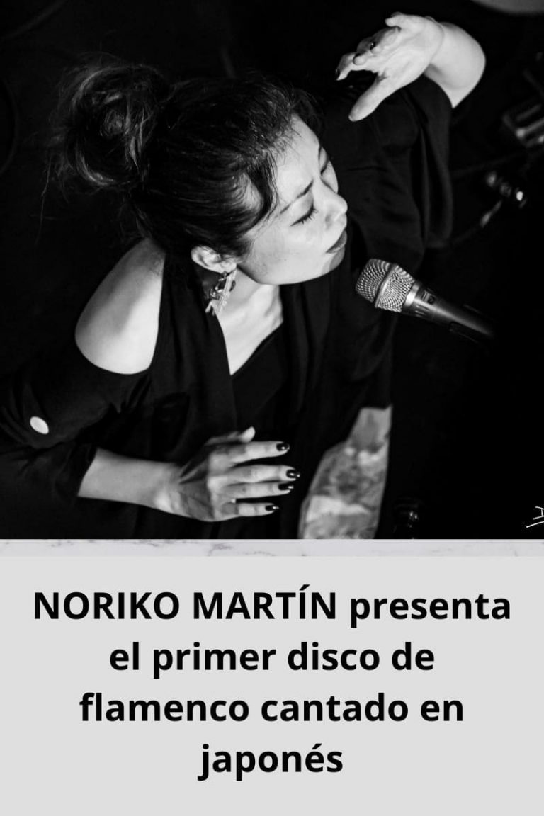 NORIKO MARTÍN presenta el primer disco de flamenco cantado en japonés