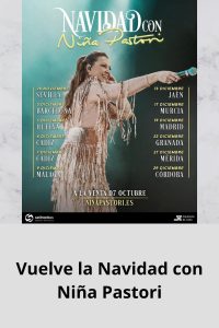 Vuelve la Navidad con Niña Pastori