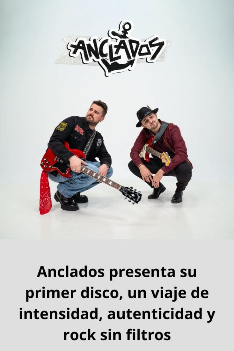Anclados presenta su primer disco, un viaje de intensidad, autenticidad y rock sin filtros