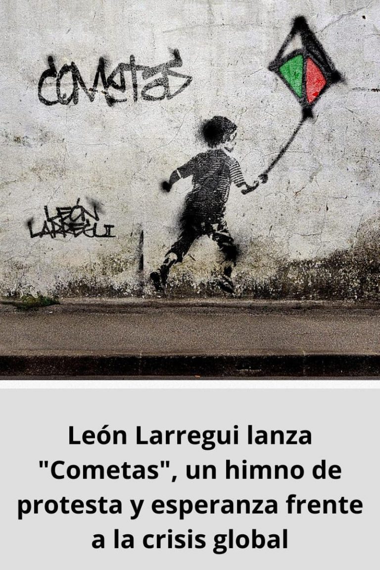 León Larregui lanza «Cometas», un himno de protesta y esperanza frente a la crisis global