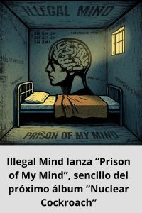 Illegal Mind lanza “Prison of My Mind”, sencillo del próximo álbum “Nuclear Cockroach”
