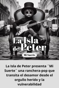 La Isla de Peter presenta ¨Mi Suerte¨ una ranchera-pop que transita el desamor desde el orgullo herido y la vulnerabilidad