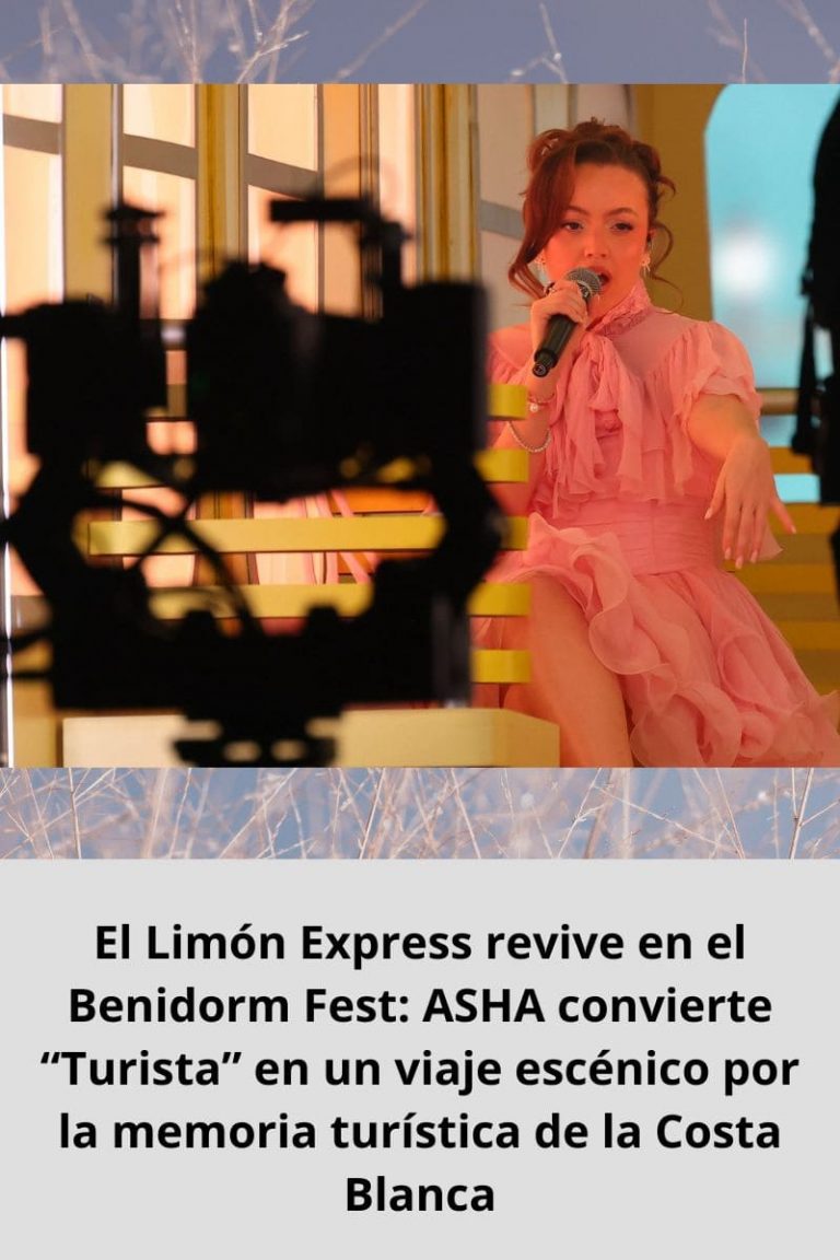 El Limón Express revive en el Benidorm Fest: ASHA convierte “Turista” en un viaje escénico por la memoria turística de la Costa Blanca