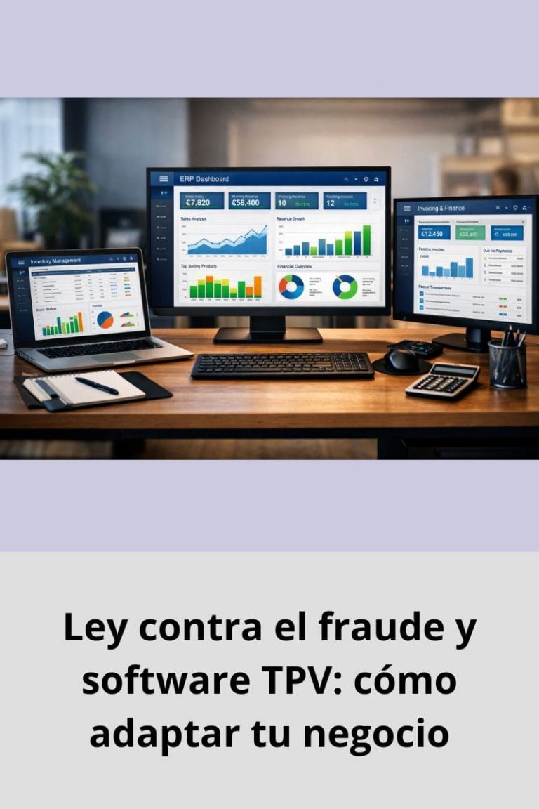 Ley contra el fraude y software TPV: cómo adaptar tu negocio