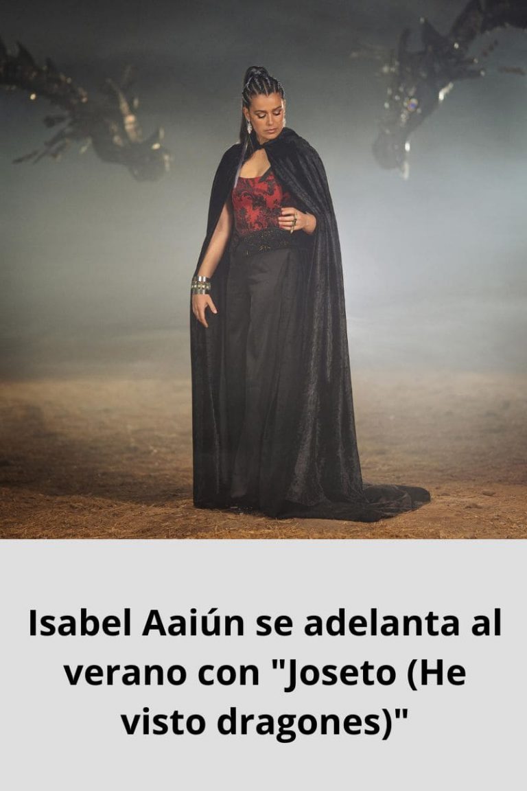 Isabel Aaiún se adelanta al verano con «Joseto (He visto dragones)»
