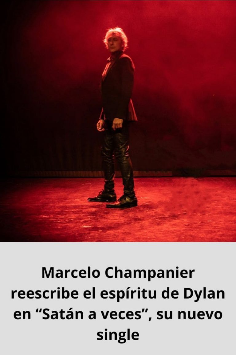 Marcelo Champanier reescribe el espíritu de Dylan en “Satán a veces”, su nuevo single