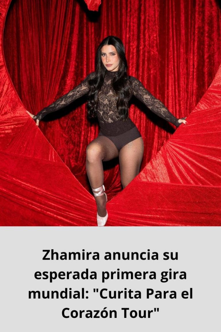 Zhamira anuncia su esperada primera gira mundial: «Curita Para el Corazón Tour»