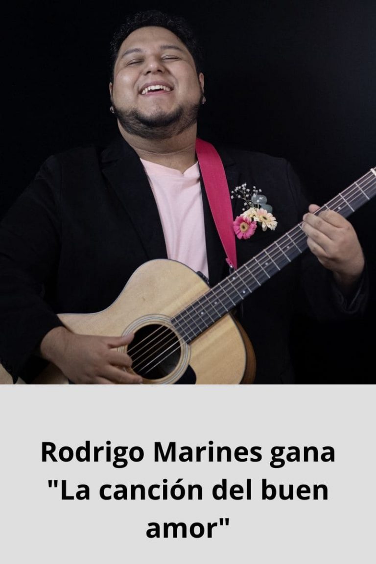 Rodrigo Marines gana «La canción del buen amor»